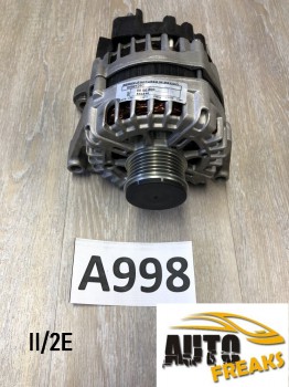 NEU original Generator Lichtmaschine für Opel Astra J Adam 95521352 II/2E/A998