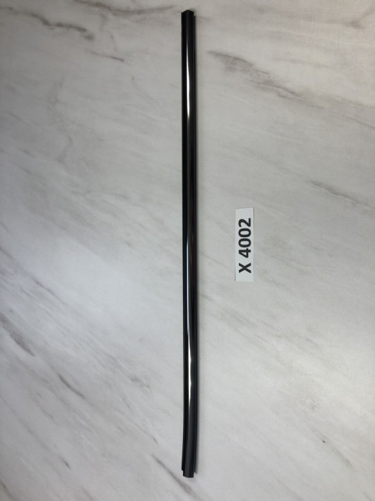 NISSAN QASHQAI J11 CHROM SCHACHTLEISTE VORNE LINKS NEU ORIGINAL 80821-HV01A                                   	E1E/X4002