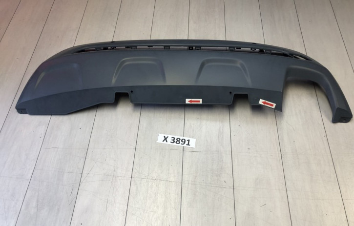 FIAT 500X DIFFUSOR MIT PDC AUSSCHNITT HECKSTOßSTANGE NEU ORIGINAL 735591001                              	E1F/X3891