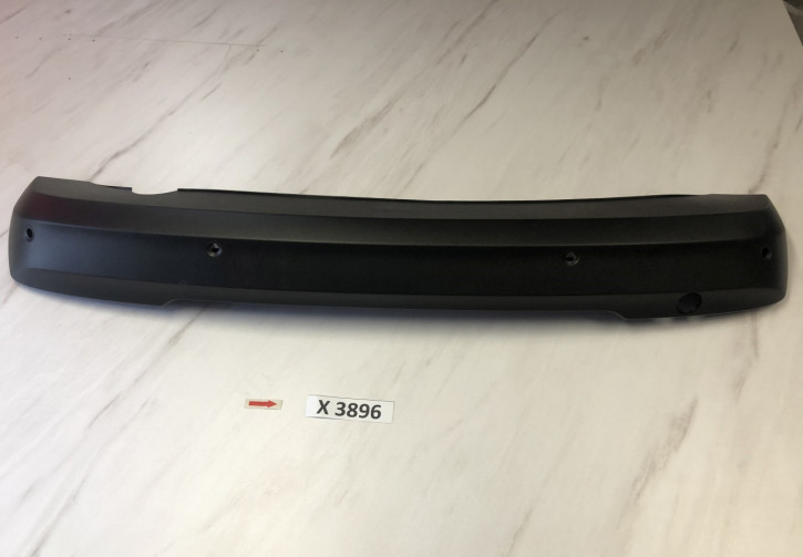 HYUNDAI I30 2017+ UNTERLIPPE HECKSTOßSTANGE MIT PDC AUSSCHNITT NEU ORIGINAL 86610-G4200                                   	F1F/X3896