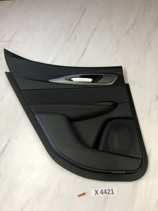 ALFA ROMEO TONALE 1,3 16V TURBO TÜRVERKLEIDUNG HINTEN LINKS ROTE ZIERNAHT NEU ORIGINAL 1561728870 B16 X4421