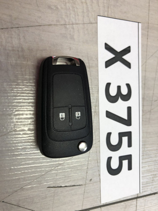 OPEL INSIGNIA A ZAFIRA C KARL CASCADA SCHLÜSSELFERNBEDIENUNG FERNBEDIENUNG 2 TASTEN ORIGINAL NEU 13379280	                                  B4D(3)/X3755