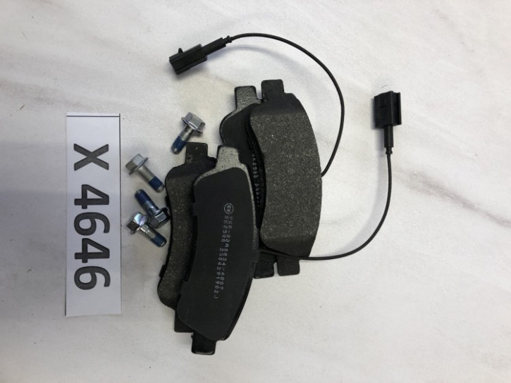 FIAT DUCATO	1675989880	BREMSBELÄGE VORDERACHSE NEU ORIGINAL	II/15C	X4646