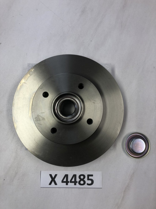 OPEL CROSSLAND X / CITROEN C§	BREMSSCHEIBE RADLAGER HINTEN NEU ORIGINAL (OHNE MUTTER)  1619237980  II/06F	X4485