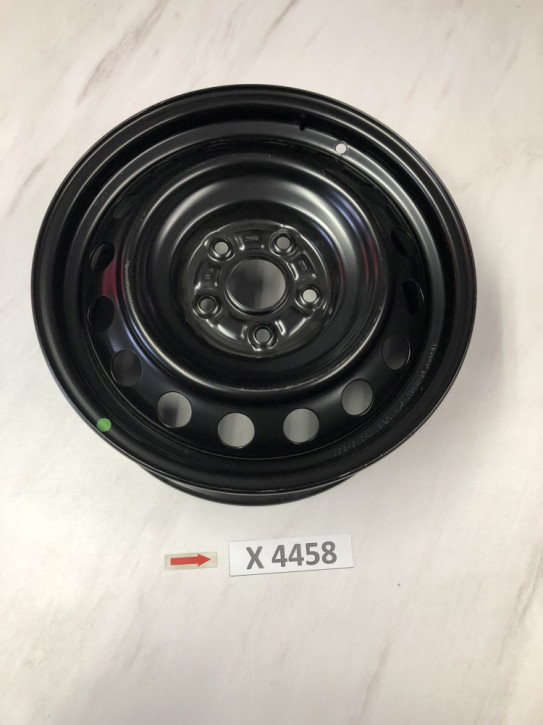 TOYOTA AURIS COROLLA YARIS STAHLFELGE 6,5Jx16 LK 5-114,3 ET45 NEU ORIGINAL 41660099 / 42611-02E70 II R1 X4458