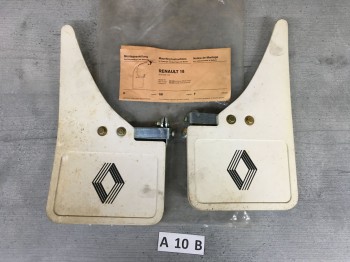 Original Renault R18 Schmutzfänger hinten weiß - 400057