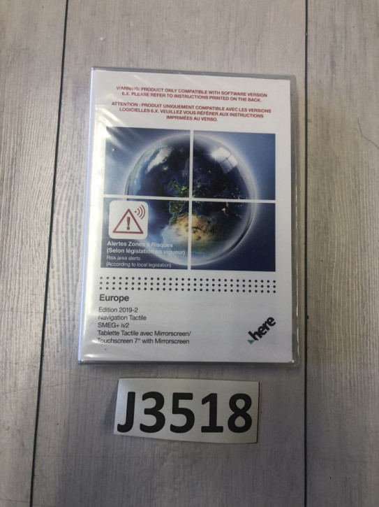 CITROEN PEUGEOT NAVIGATION CD 2019 NEU ORIGINAL 1667454680	              M1D/J3518