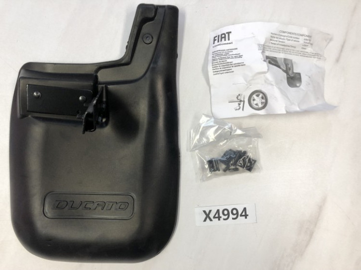 FIAT DUCATO 250/290	SCHMUTZFÄNGER RECHTS NEU ORIGINAL	50901516	H3D	X4994