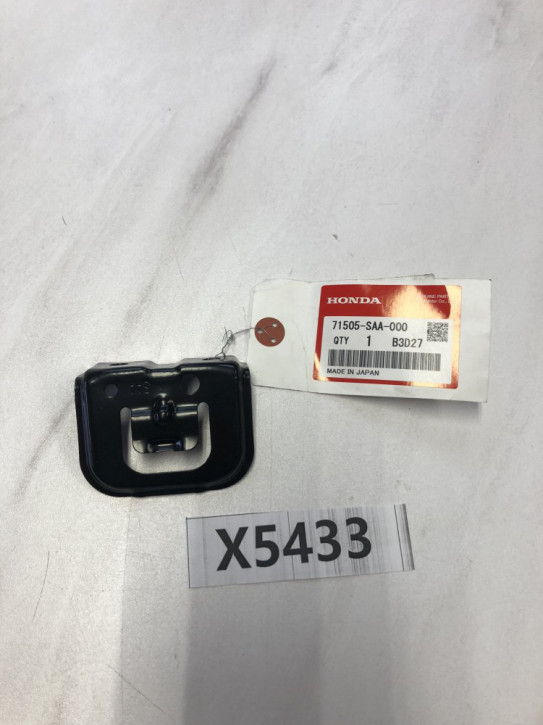 HONDA JAZZ 	STOßSTANGEN HALTER HINTEN NEU ORIGINAL	71505-SAA	H1E(4)	X5433