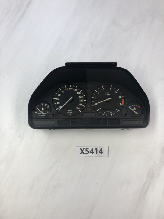 BMW 5ER E34	TACHOMETER BENZINER 260KM/H UNGEPRÜFT KM STAND UNBEKANNT ORIGINAL	62118359203	B101 BMW	X5414