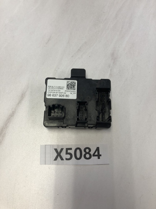 PEUGEOT 308 / 408	TÜRSTEUERGERÄT MODUL VORNE RECHTS NEU ORIGINAL	12197410-00 / 9863792680	J2D(1)	X5084
