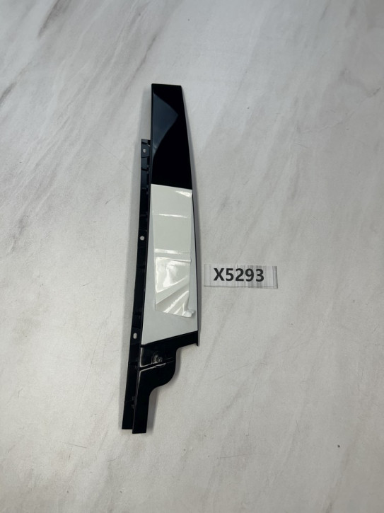 JEEP COMPASS MP 19-22	ZIERLEISTE TÜRFENSTER HINTEN LINKS B-SÄULE SCHWARZ NEU ORIGINAL 	68614957AA	K1E	X5293