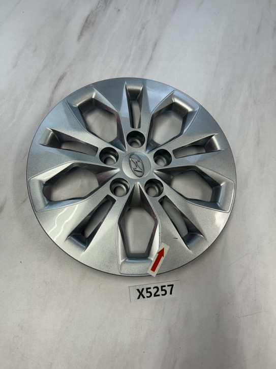 HYUNDAI 	RADKAPPE 15ZOLL SILBER NEU ORIGINAL  	52960 G4000	H1F	X5257