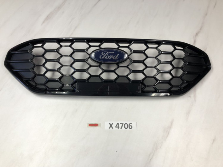 FORD FIESTA MK8	KÜHLERGRILL SCHWARZ GLANZ NEU ORIGINAL    	2550482 / N1BB-8200	D1C	X4706