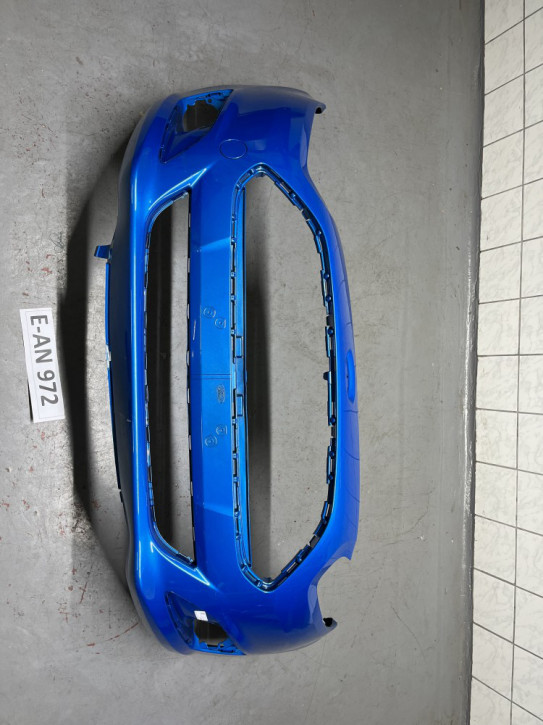 FORD FIESTA 12- CCN STOßSTANGE STOSSFÄNGER VORNE FRT ET BLUE CANDY ORIGINAL NEU 50051374                                                 	E-AN972