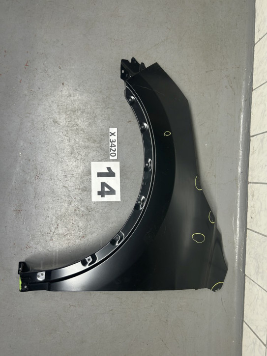NISSAN QASHQAI II	KOTFLÜGEL VORNE LINKS NEU ORIGINAL 	F3101-4EAMB	14	X3420