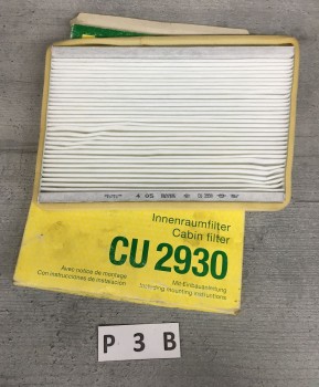 MANN Innenraumfilter CU2930 Pollenfilter LA39 AH132 E331