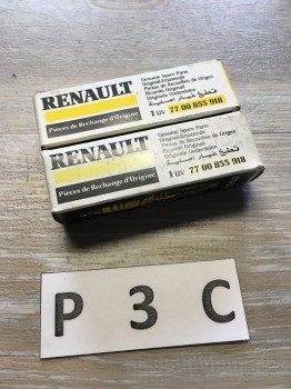 2x Original Renault Zündkerzen - 7700855918