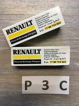2x Original Renault Zündkerzen - 7700724822