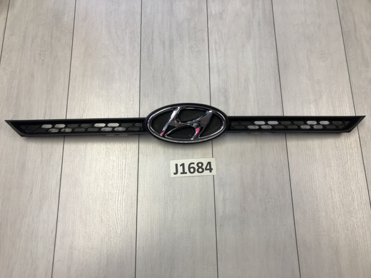 HYUNDAI I20 GB KÜHLERGRILLGITTER EMBLEM VORNE NEU ORIGINAL 86350 C8000	                                     E1C/J1684