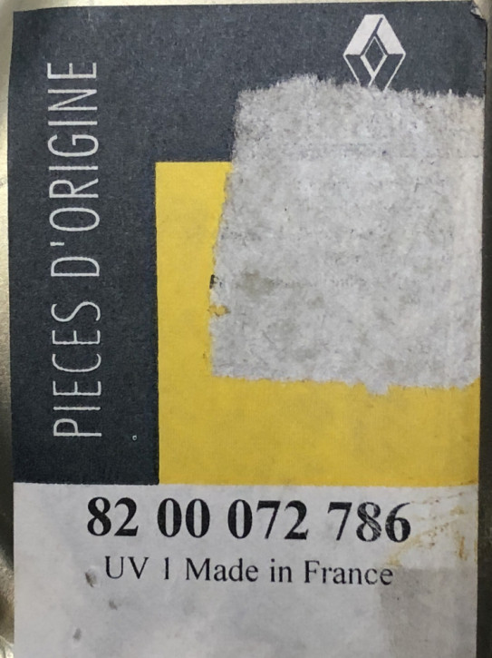 RENAULT MEGANE II (1.9 Cdi) 03-08 AUSPUFFHALTER BLECH NEU ORIGINAL 