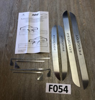 PEUGEOT 508 EINSTIEGSLEISTEN SET NEU ORIGINAL 9400ag      G2D/F054